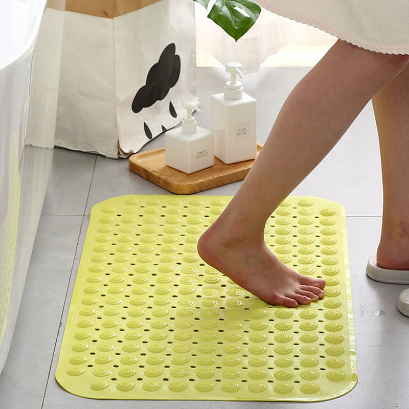 Bath Tub Shower Mat Non-Slip and Extra Large, Bathtub Mat with Suction Cups, Machine Washable Bathroom Mats with Drain Holes