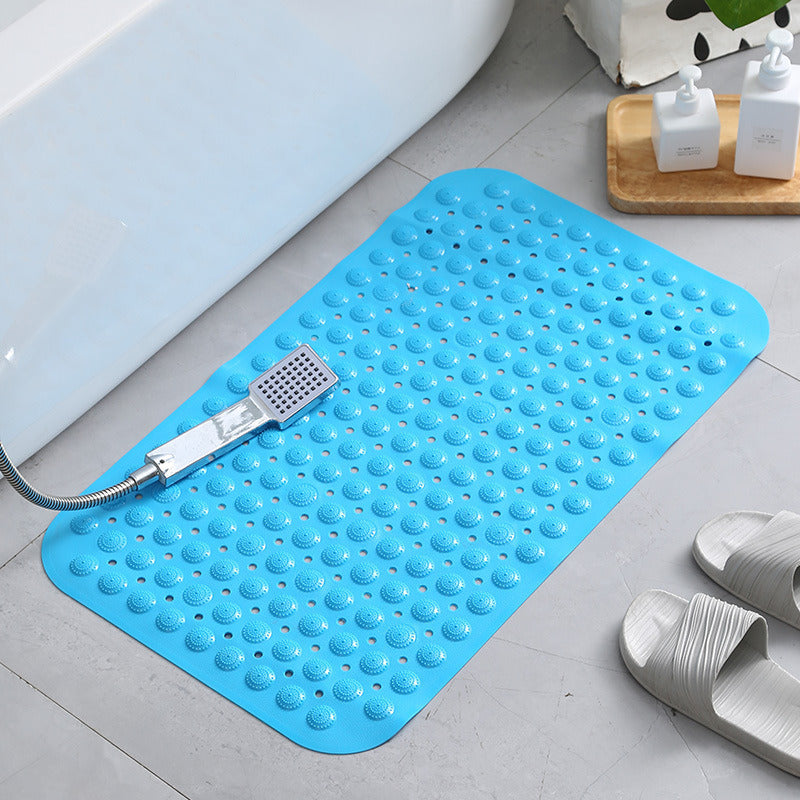 Bath Tub Shower Mat Non-Slip and Extra Large, Bathtub Mat with Suction Cups, Machine Washable Bathroom Mats with Drain Holes