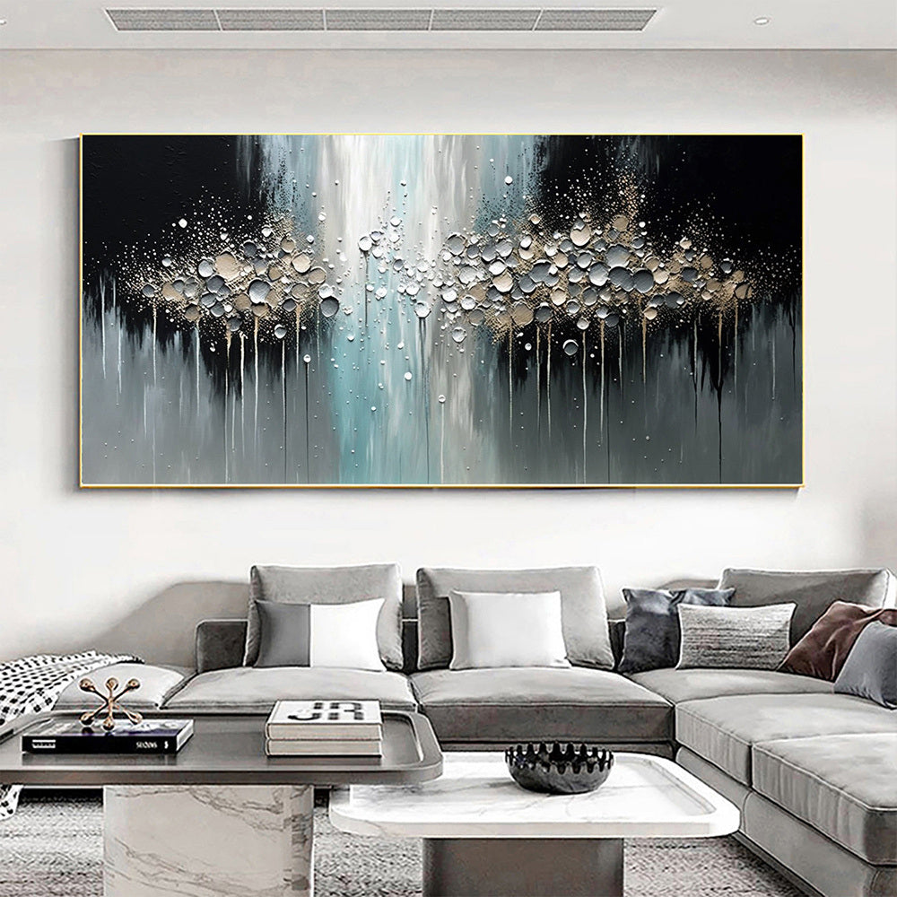 Handmade Oil Painting Abstract Texture Oil Painting On Canvas Large Wall Art Original White Painting Minimalist Art Custom Painting Modern Living Room Decor