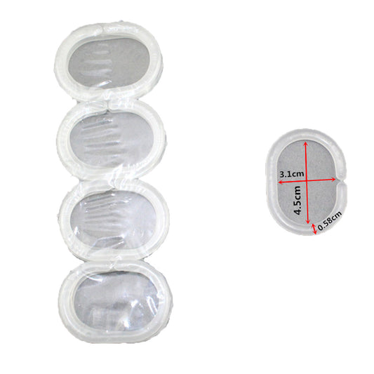 10-12 PCS C-type Plastic Shower Curtain Ring Hooks