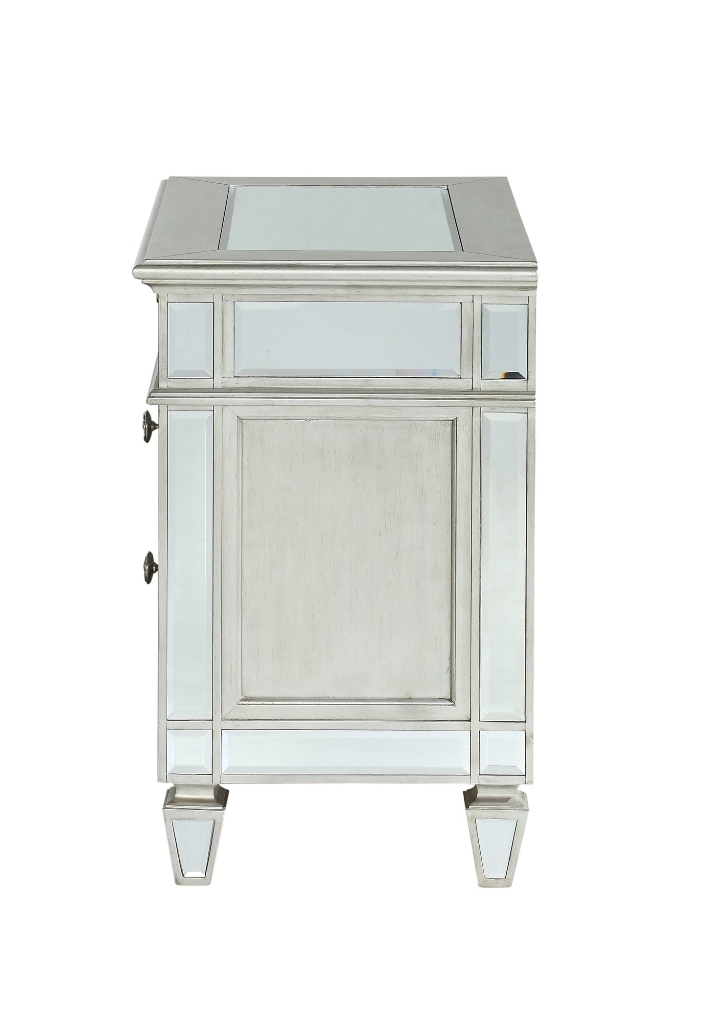 ACME Varian Nightstand in Mirrored 26153