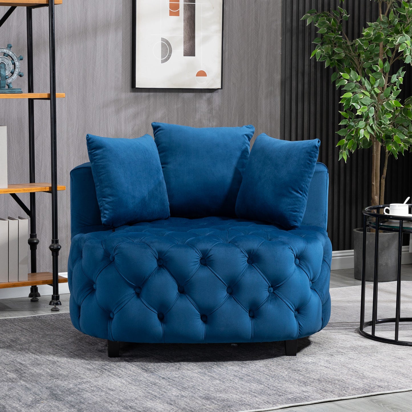 Furniture,Accent Chair / Classical Barrel Chair for living room / Modern Leisure Sofa Chair