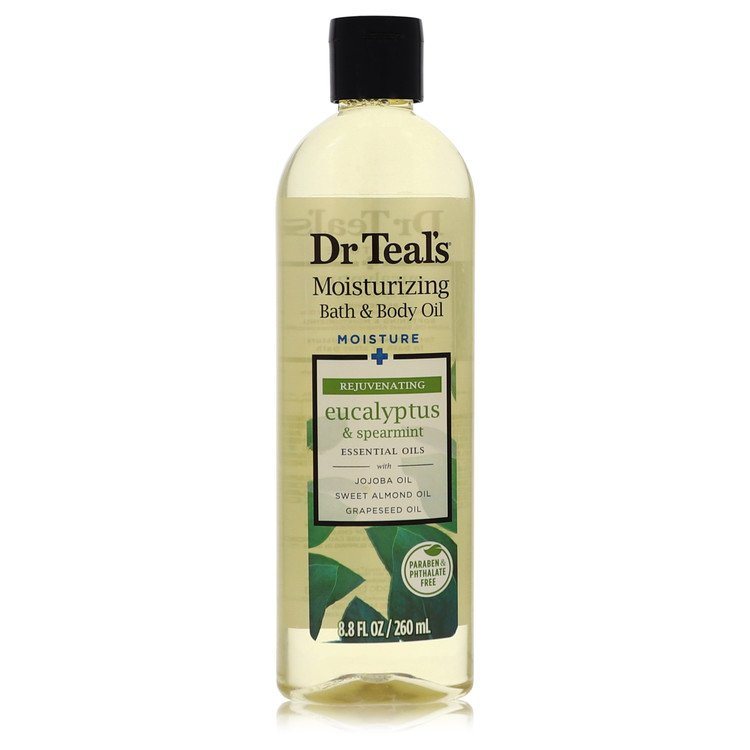 Dr Teal's Bath Additive Eucalyptus Oil by Dr Teal's Pure Epson Salt Body Oil Relax & Relief with Eucalyptus & Spearmint