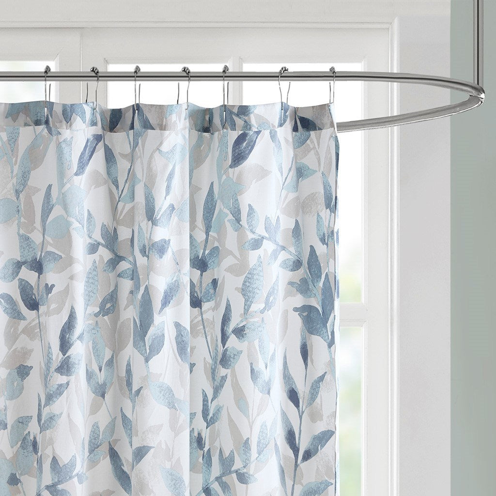 Botanical Printed Shower Curtain