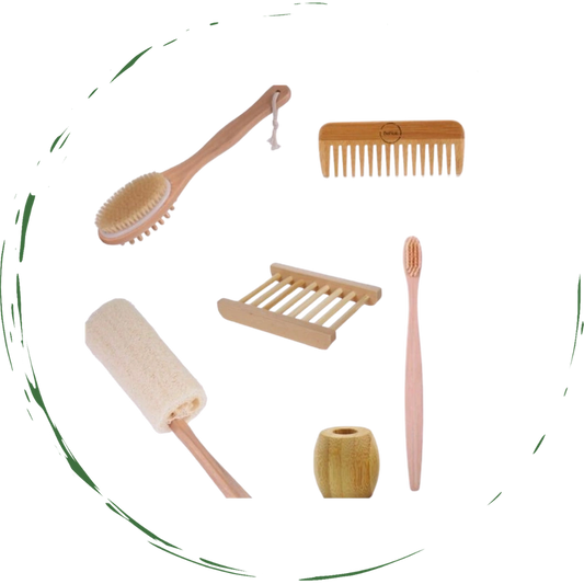 Zero-Waste Bathroom Essential Accessories Bundle