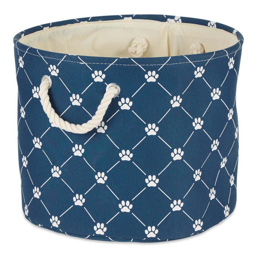 Multipurpose Pet Storage Bin Round Large with Printing