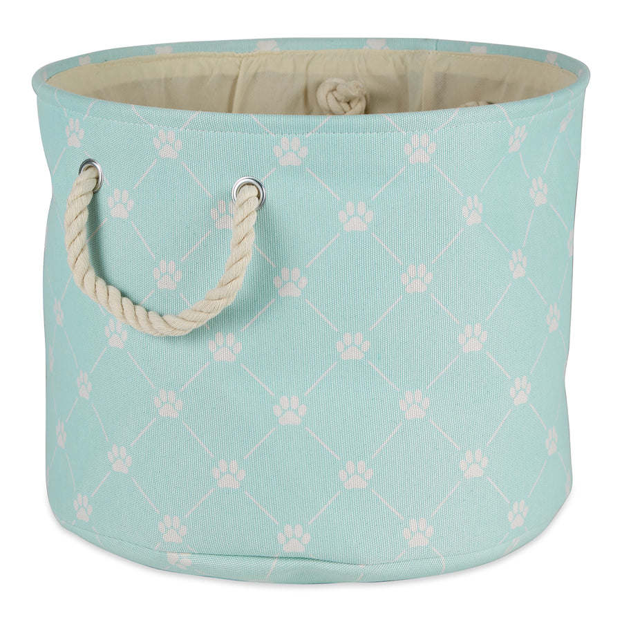 Multipurpose Pet Storage Bin Round Large with Printing