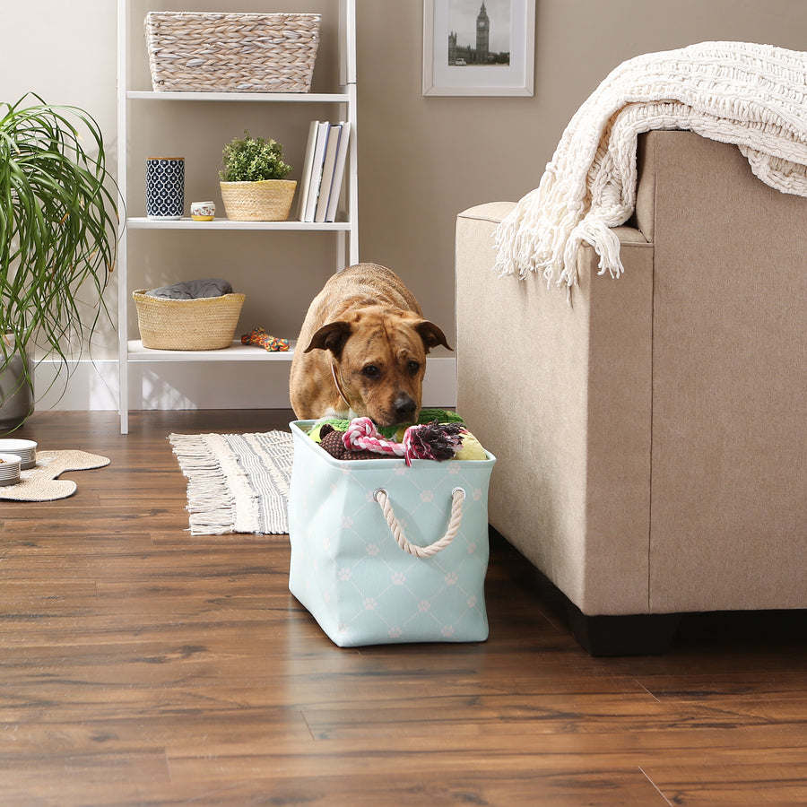 Multipurpose Pet Storage Bin Rectangle Medium with Printing