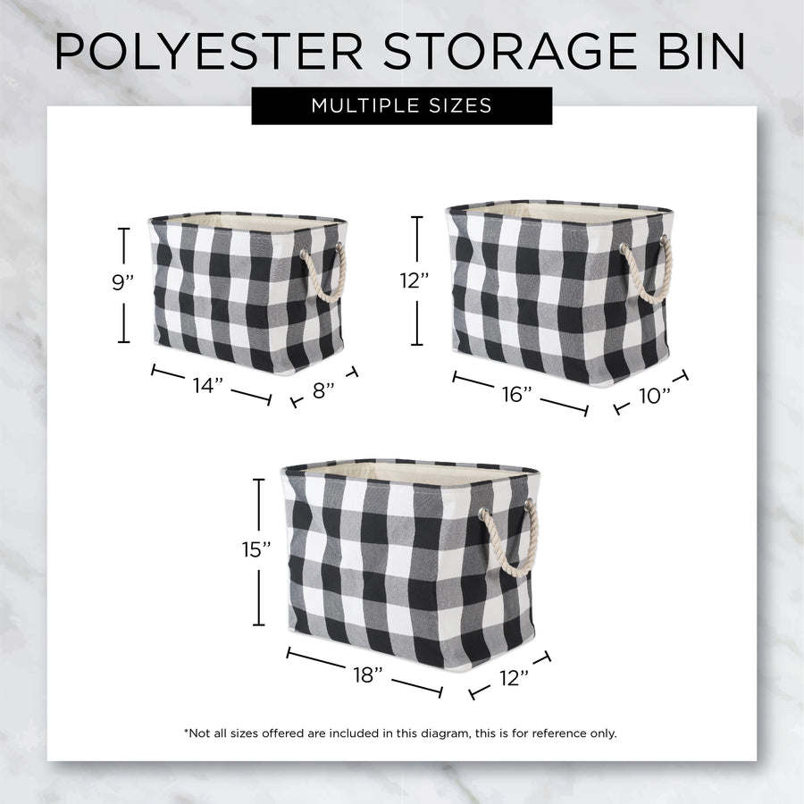 Multipurpose Pet Storage Bin Rectangle Medium with Printing