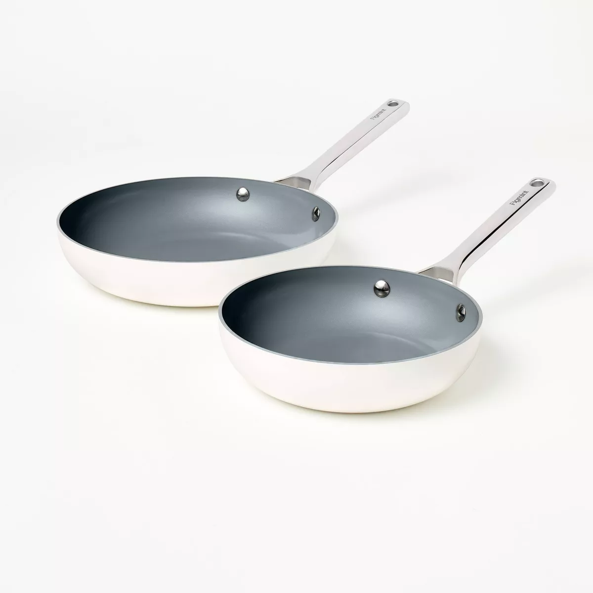 2pk (8" & 10") Aluminum Nonstick Frypan Set