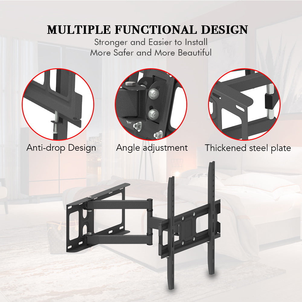 32-60 Inch Single Pendulum Large Base TV Stand Tmdd-102 Bearing 35Kg/Vese400*400/Upper And Lower-10~ 10°