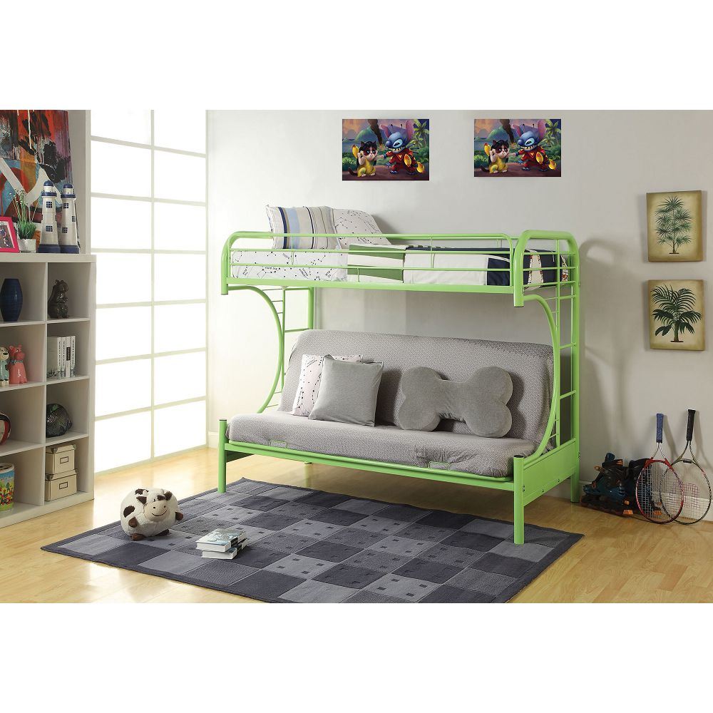 ACME Eclipse Bunk Bed (Twin/Full/Futon) in Green 02091GR