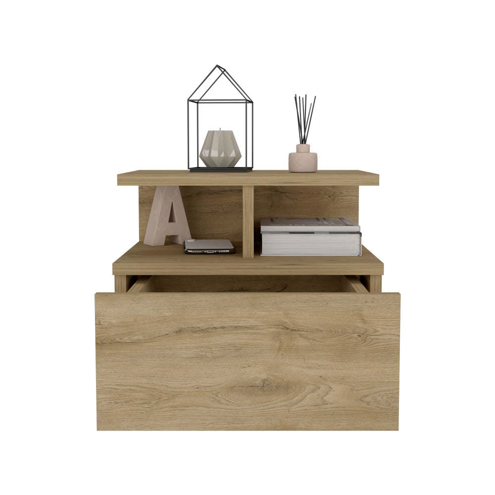 Nightstand Floating Flopini, Bedroom, Macadamia