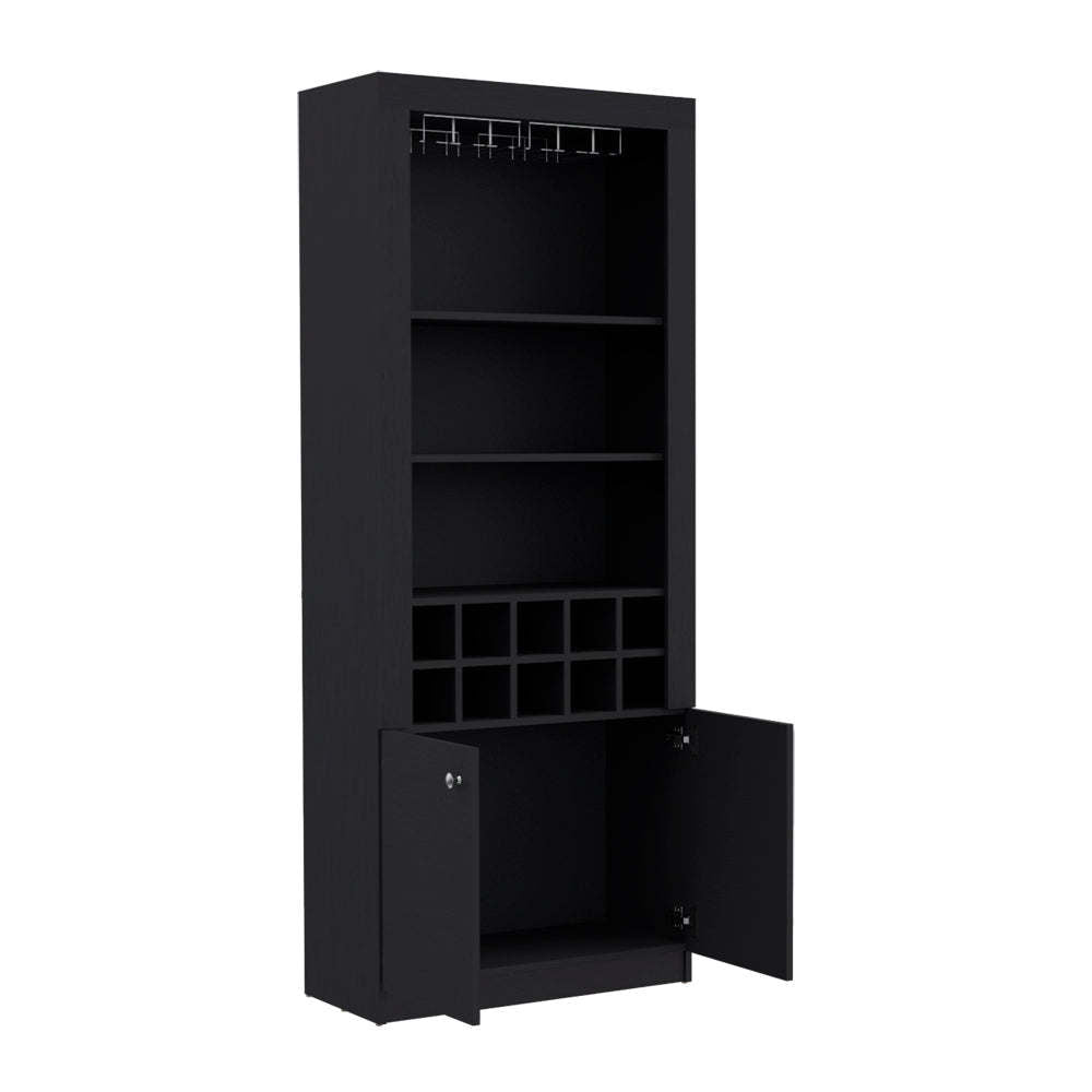 Bar Cabinet Nixon, Living Room, Black