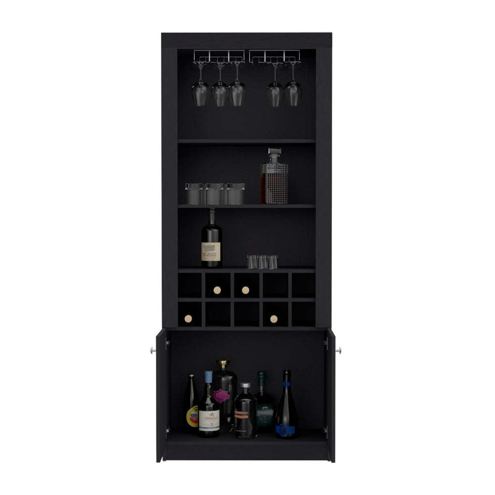 Bar Cabinet Nixon, Living Room, Black