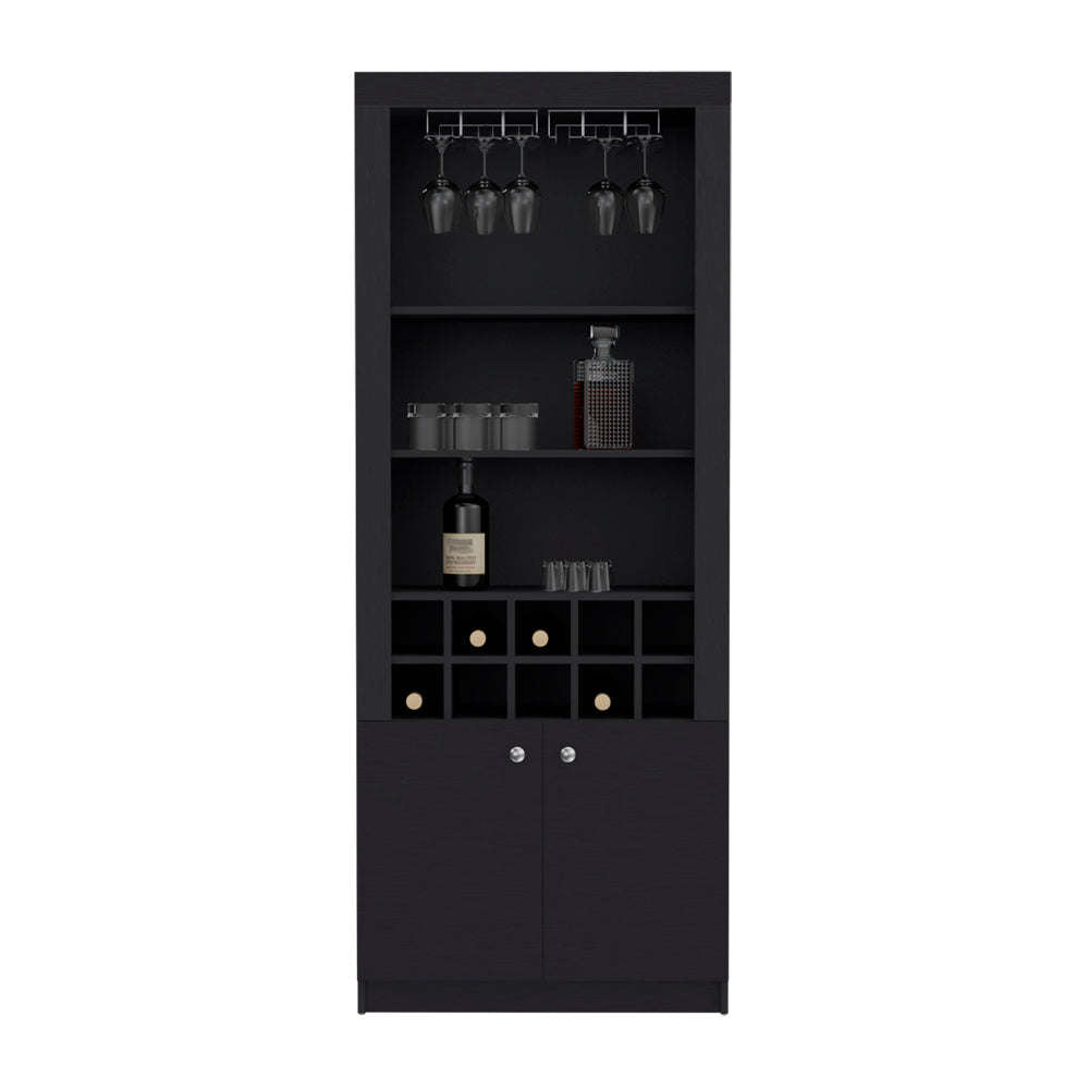 Bar Cabinet Nixon, Living Room, Black