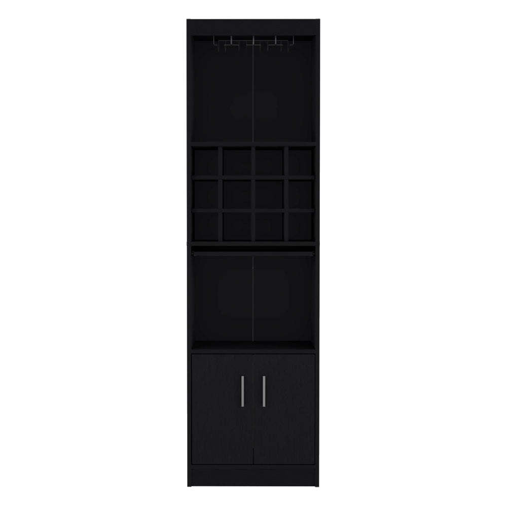 Bar Cabinet Fulton, Living Room, Black