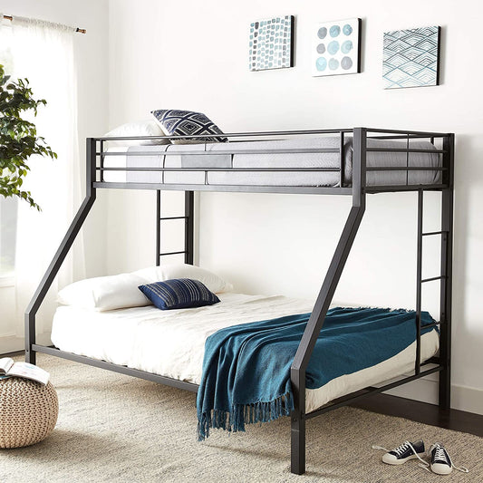 ACME Limbra Bunk Bed (Twin XL/Queen) in Sandy Black 38000