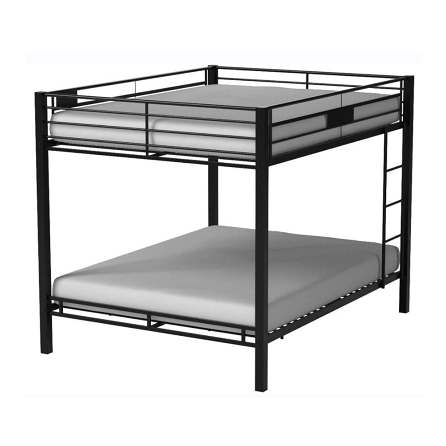 ACME Kaleb Bunk Bed (Queen/Queen) in Sandy Black 38015