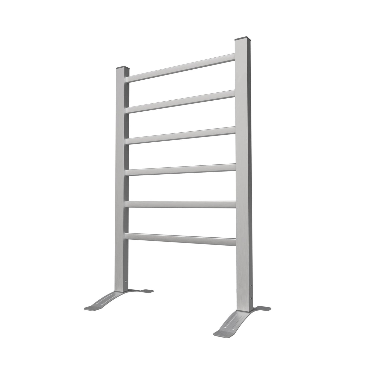 Electric Heated Towel Rack for Bathroom, Wall Mounted Towel Warmer, 6 Stainless Steel Bars Drying Rack